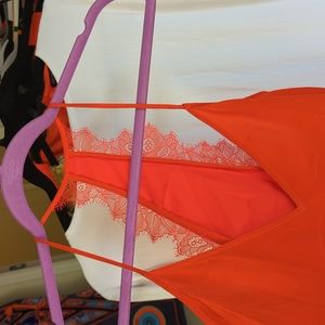 BCBG lace & satin camisole